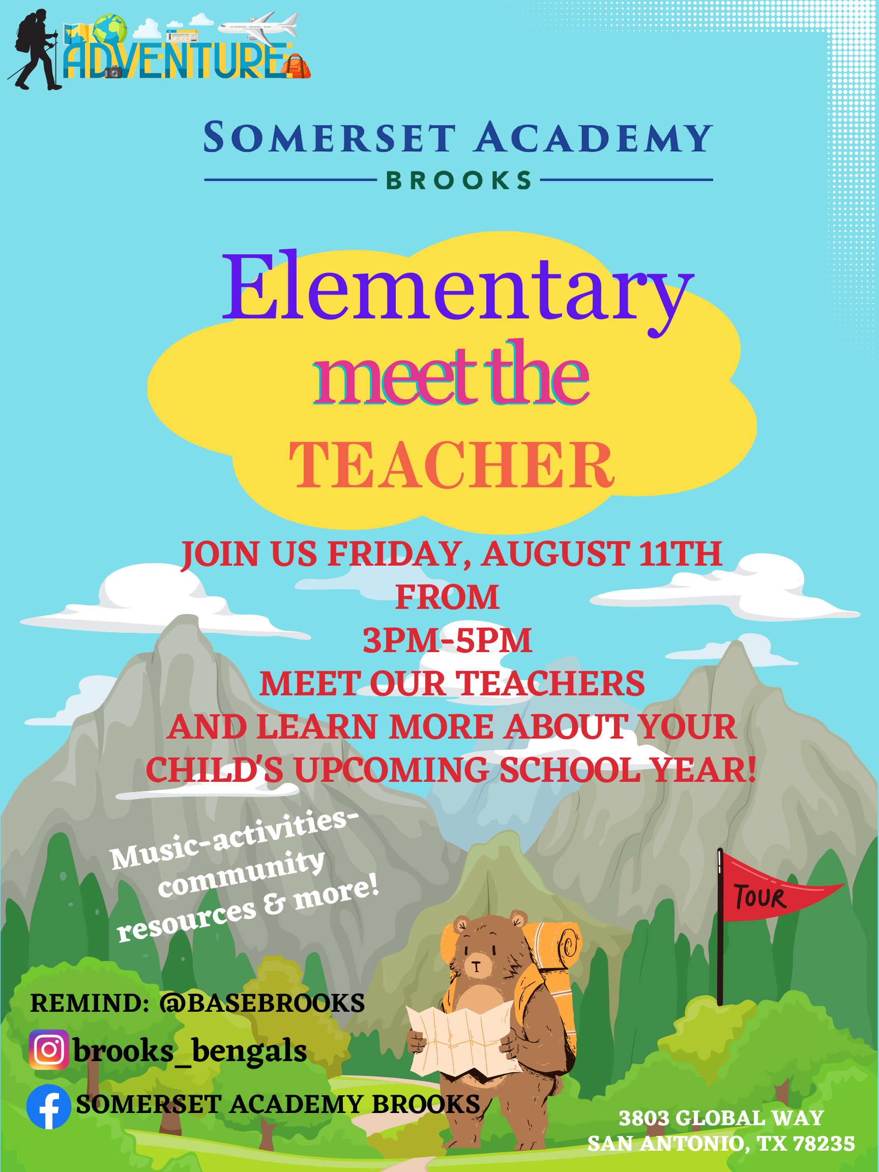 Events Elementary meet the Teacher